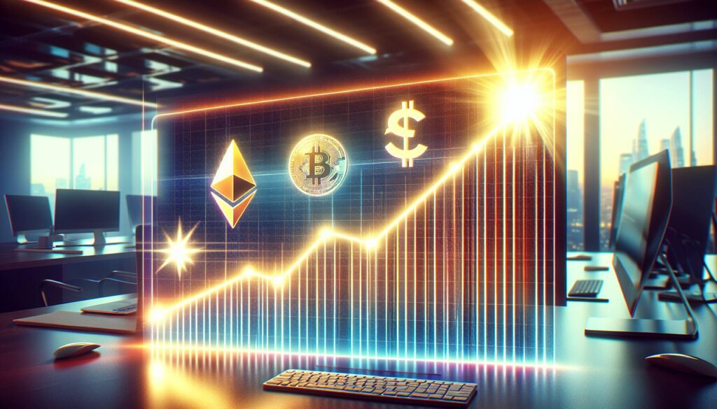 Positive trends in cryptocurrency market performance