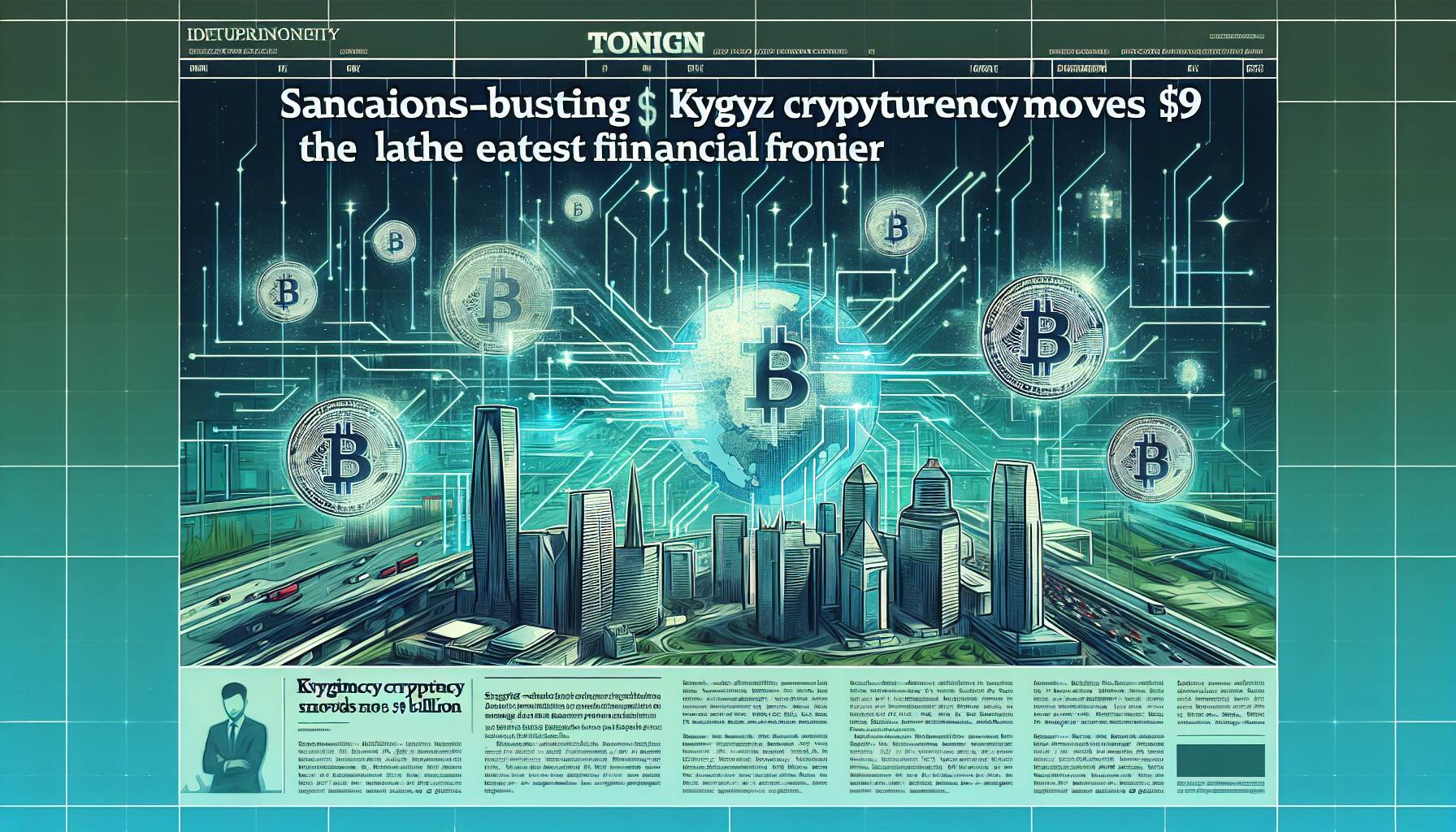 Sanctions-Busting Kyrgyz Cryptocurrency Moves $9 Billion: The Latest Financial Frontier Unveiled by The Moscow Times