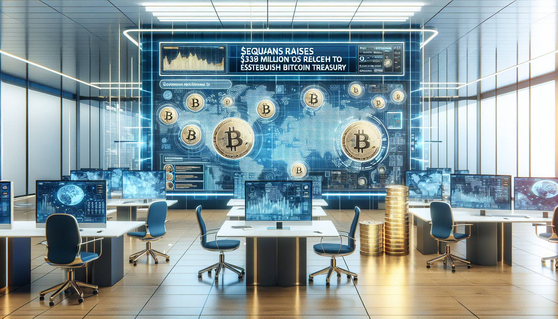 Sequans raises $384 million to establish bitcoin treasury