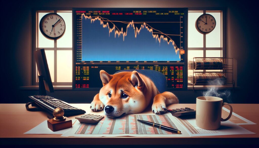 Shiba Inu struggles amid market decline