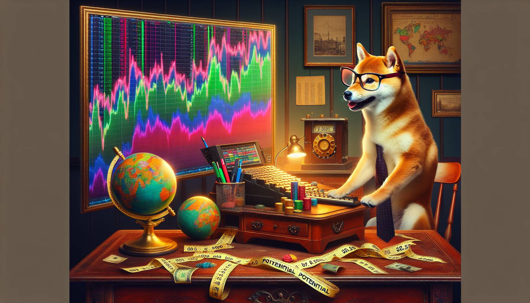 Shiba Inu token shows potential amidst market volatility