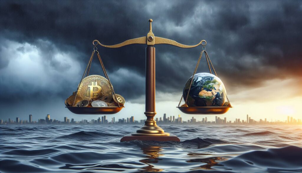Stability in cryptocurrency amid geopolitical tensions