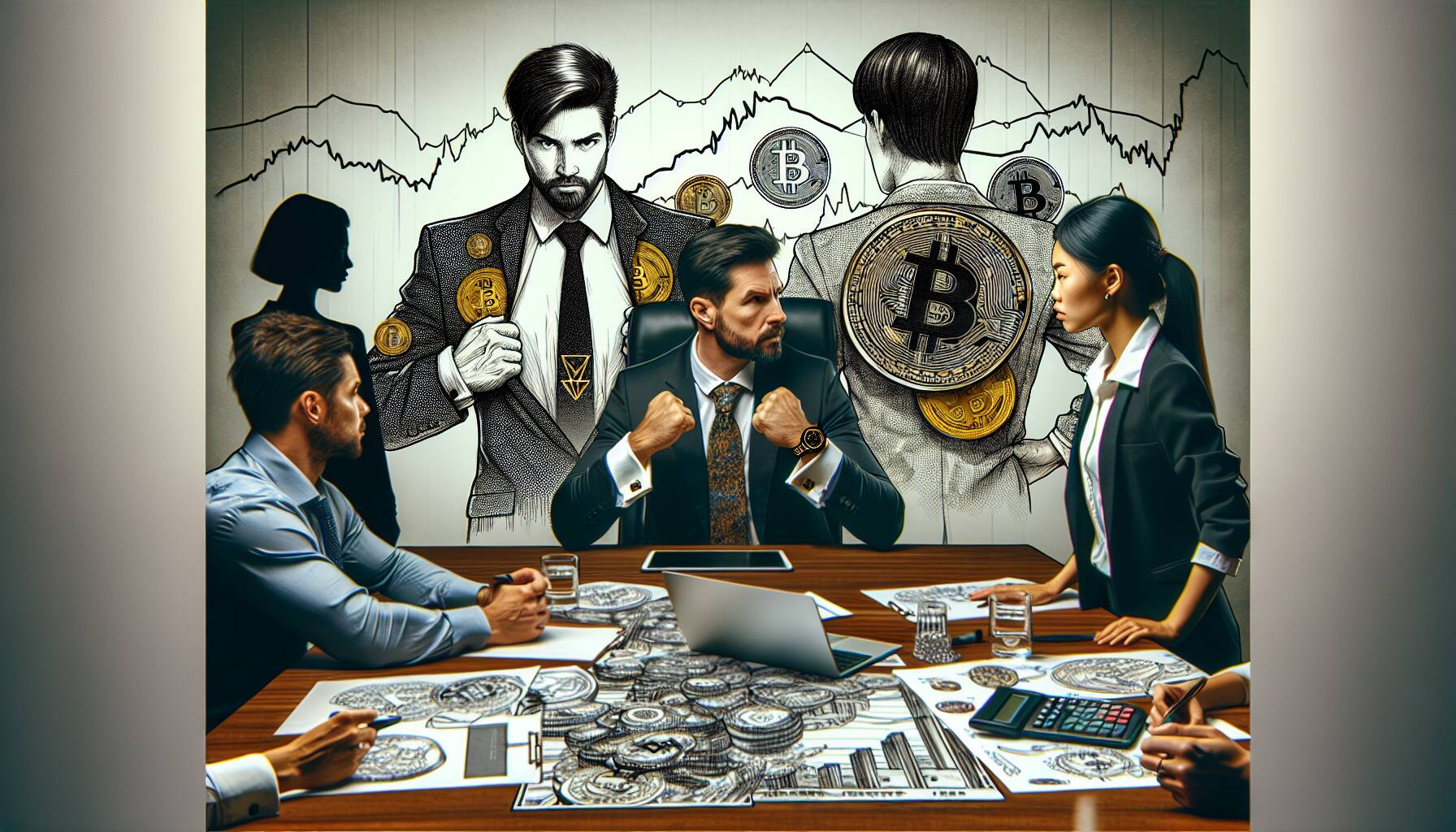The Billionaire vs. The Skeptic: A High-Stakes Crypto Showdown