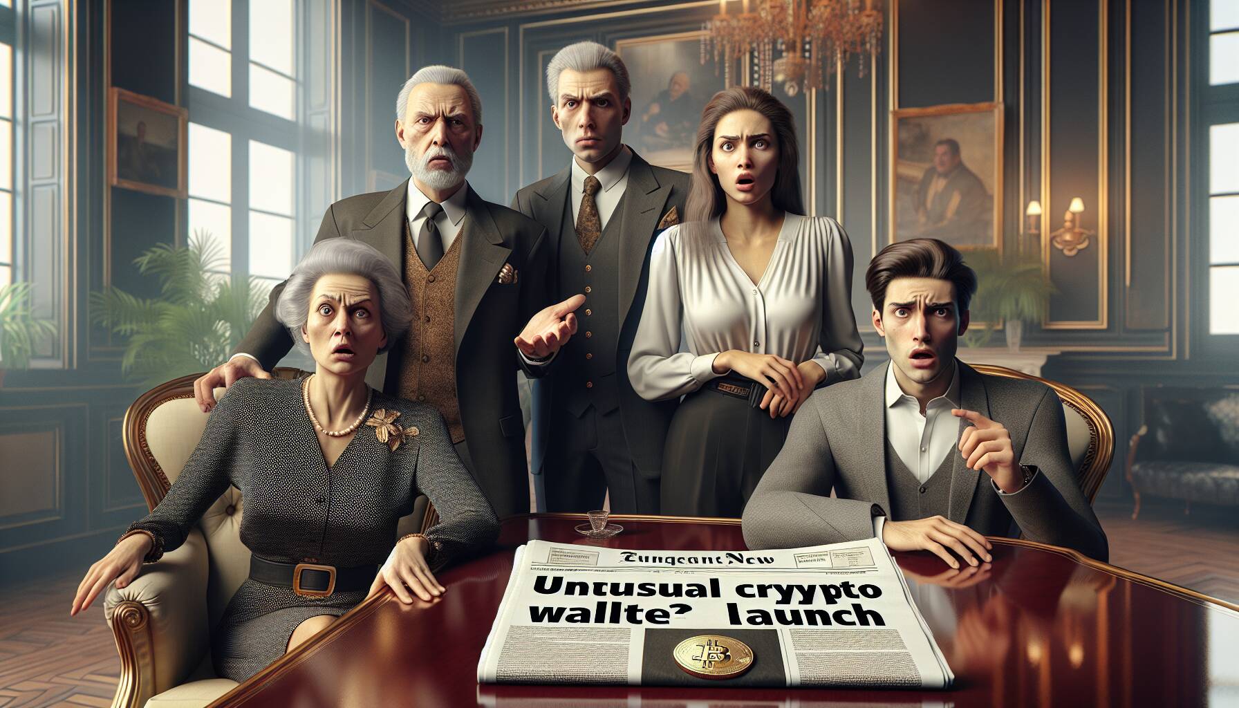 Trump family reacts to unauthorized crypto wallet launch
