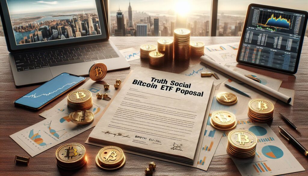 Truth Social bitcoin ETF proposal