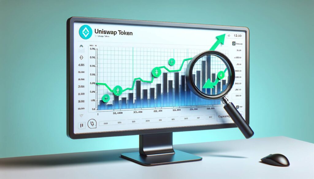 Uniswap token experiences volatility and recovery signals