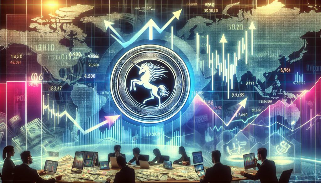 Uniswap's UNI token faces volatility amid economic tensions