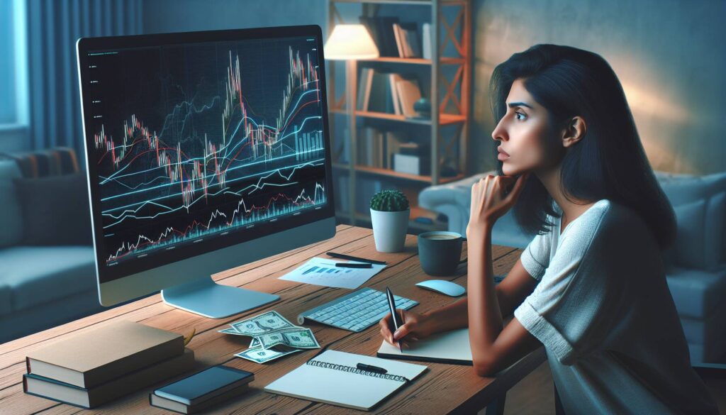 Volatility and losses in cryptocurrency trading
