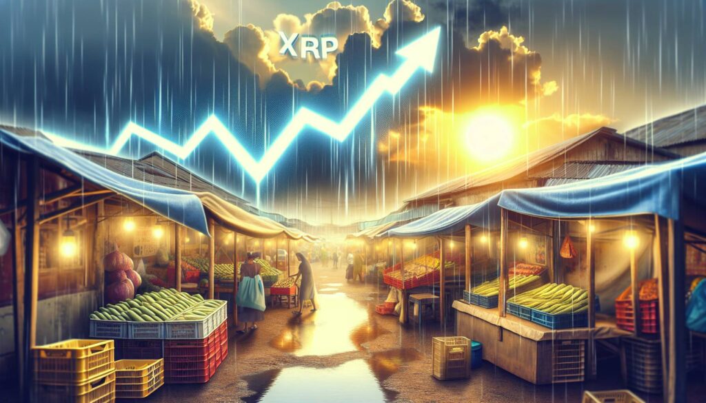 XRP soars amid market resilience