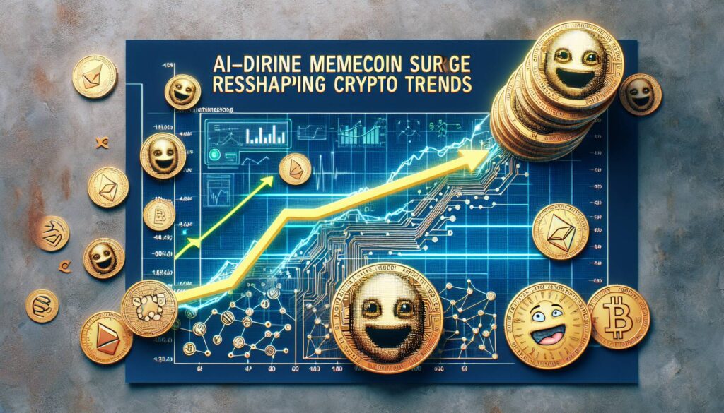 AI-driven memecoin surge reshapes crypto trends