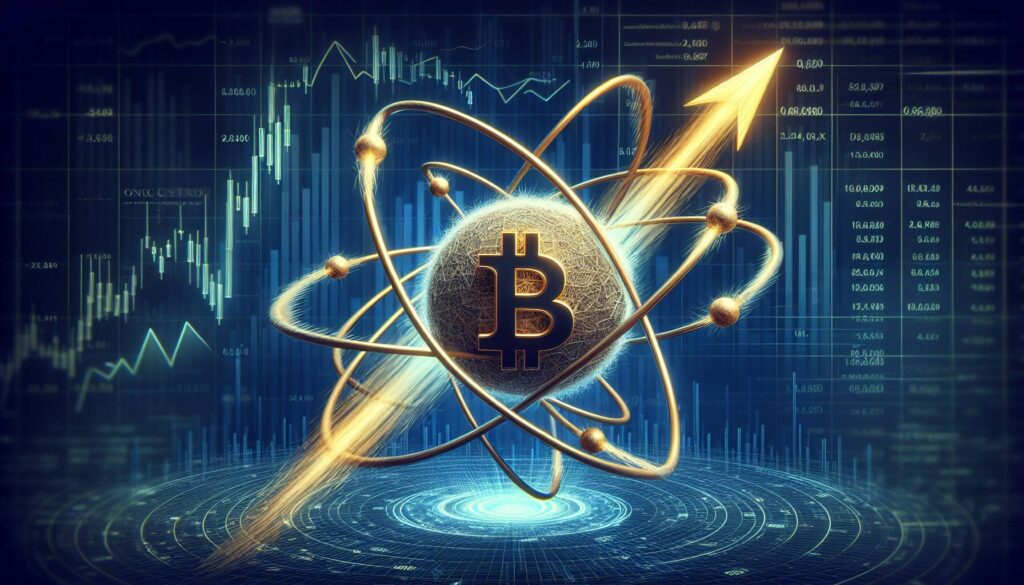 Atom experiences volatility amid bitcoin's record highs