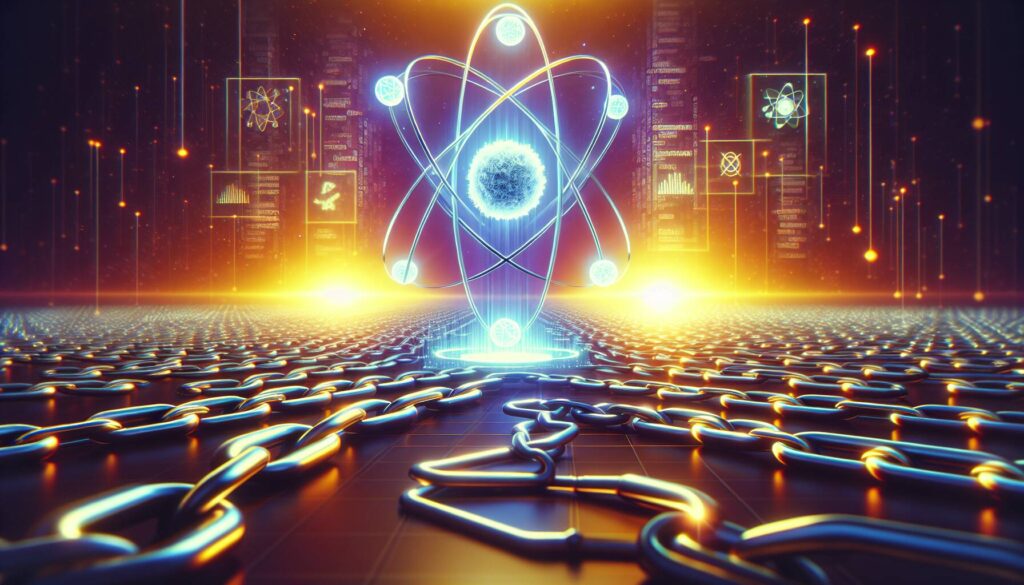 Atom rises amid strategic blockchain shift