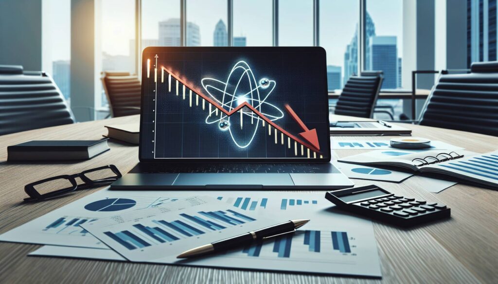 Atom's recent price decline amid shifting market focus