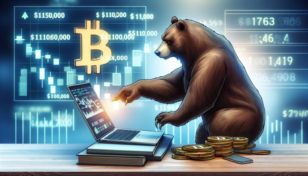 Bitcoin Bear Makes High Stakes Options Wager on Drop to $110,000 - Bloomberg.com