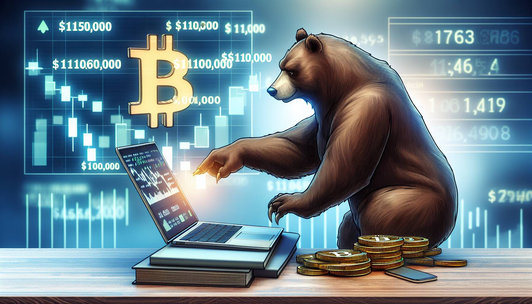 Bitcoin Bear Makes High Stakes Options Wager on Drop to $110,000 - Bloomberg.com