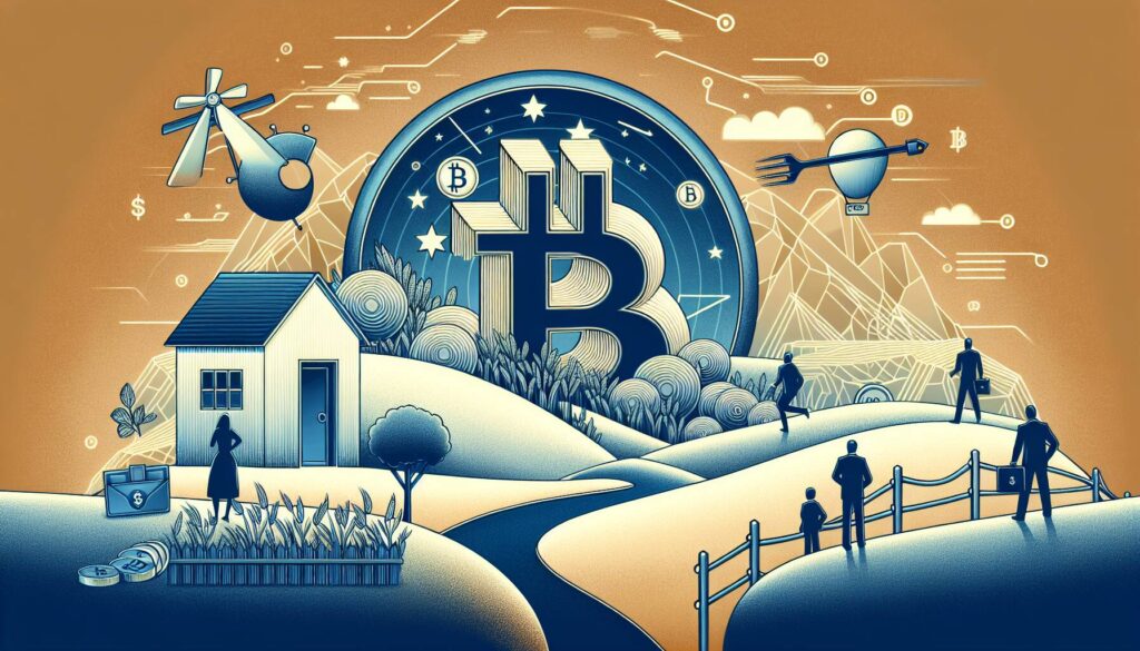 Bitcoin Chases American Dream in Norm-Shattering Mortgage Push - Bloomberg