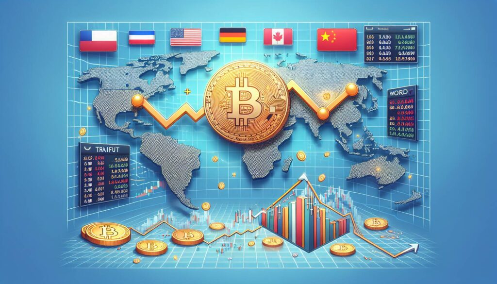 Bitcoin dips as tariff policies impact market dynamics