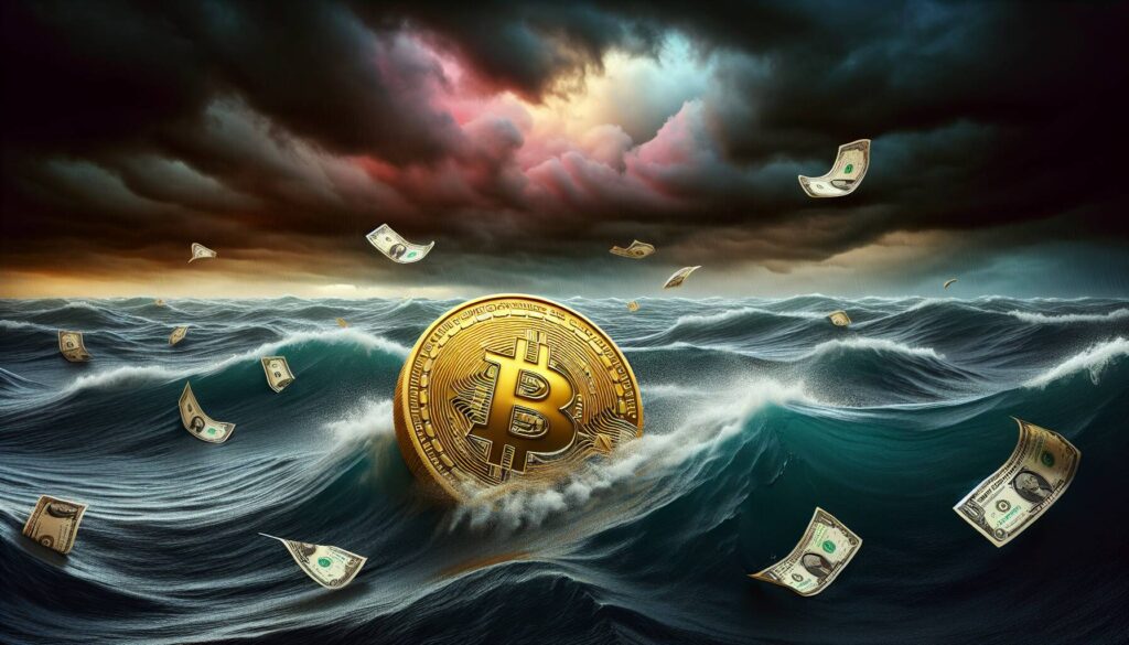 Bitcoin experiences decline amid market volatility