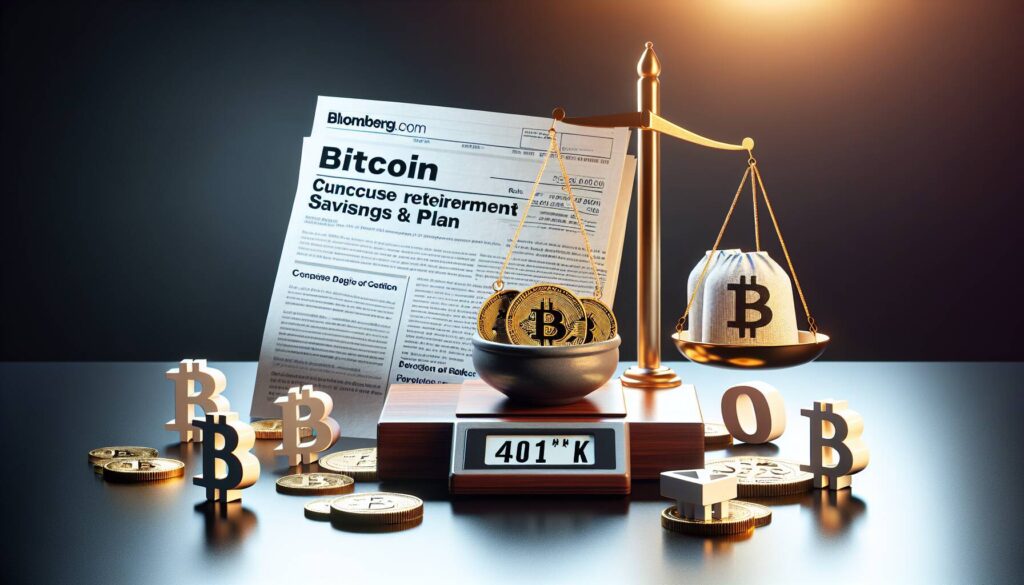 Bitcoin in Your 401(k)? That’s Not a Risk I Would Take - Bloomberg.com