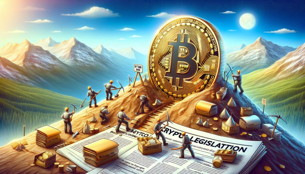 Bitcoin Pegs Record; ETFs, Miners Basing Ahead Of Crypto Week Legislation Blitz - Investor's Business Daily