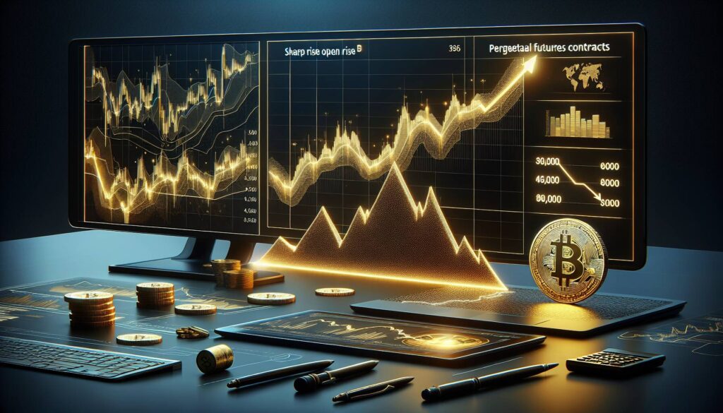 Bitcoin perpetual futures open interest surges amid price rally