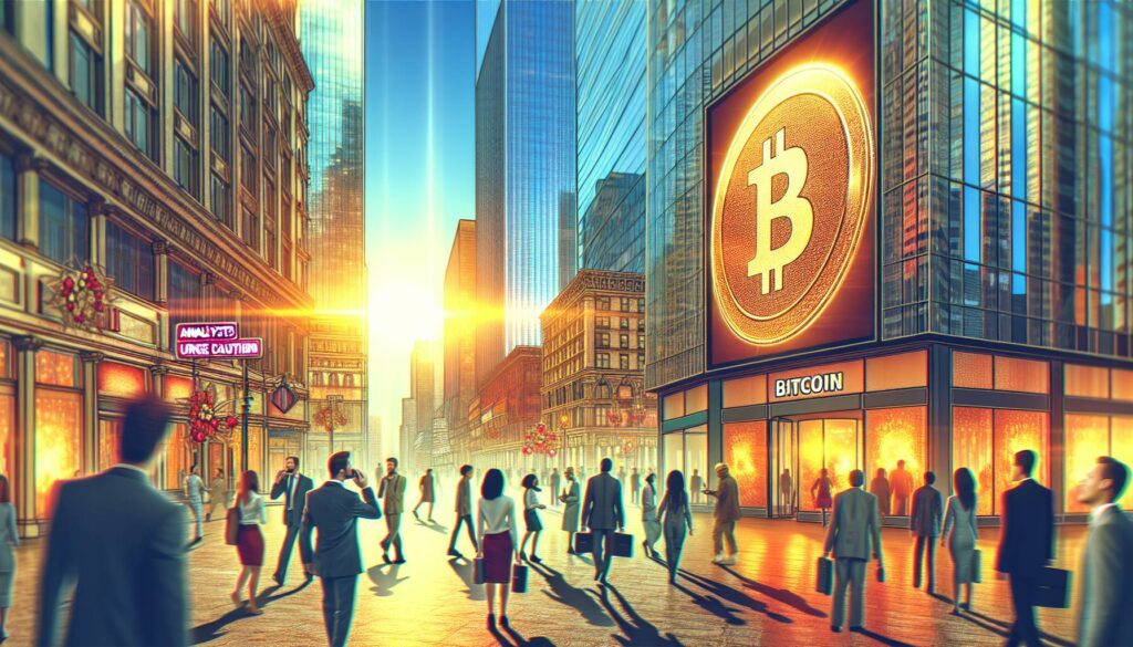 Bitcoin reaches new heights as analysts urge caution