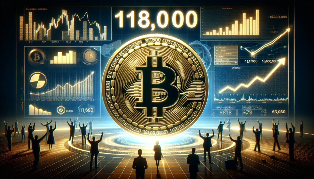 Bitcoin surpasses $118,000 amid market dynamics