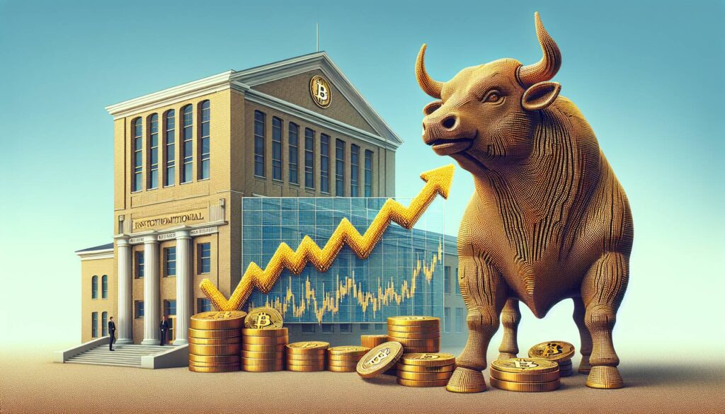 Bitcoin's strong performance amid institutional support