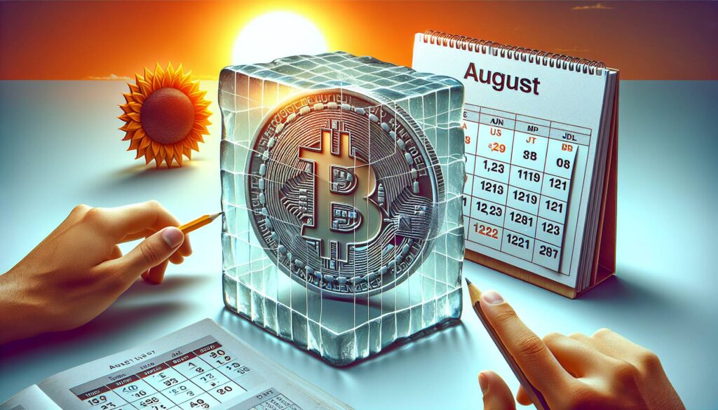 Bitcoin's tight trading range and August challenges