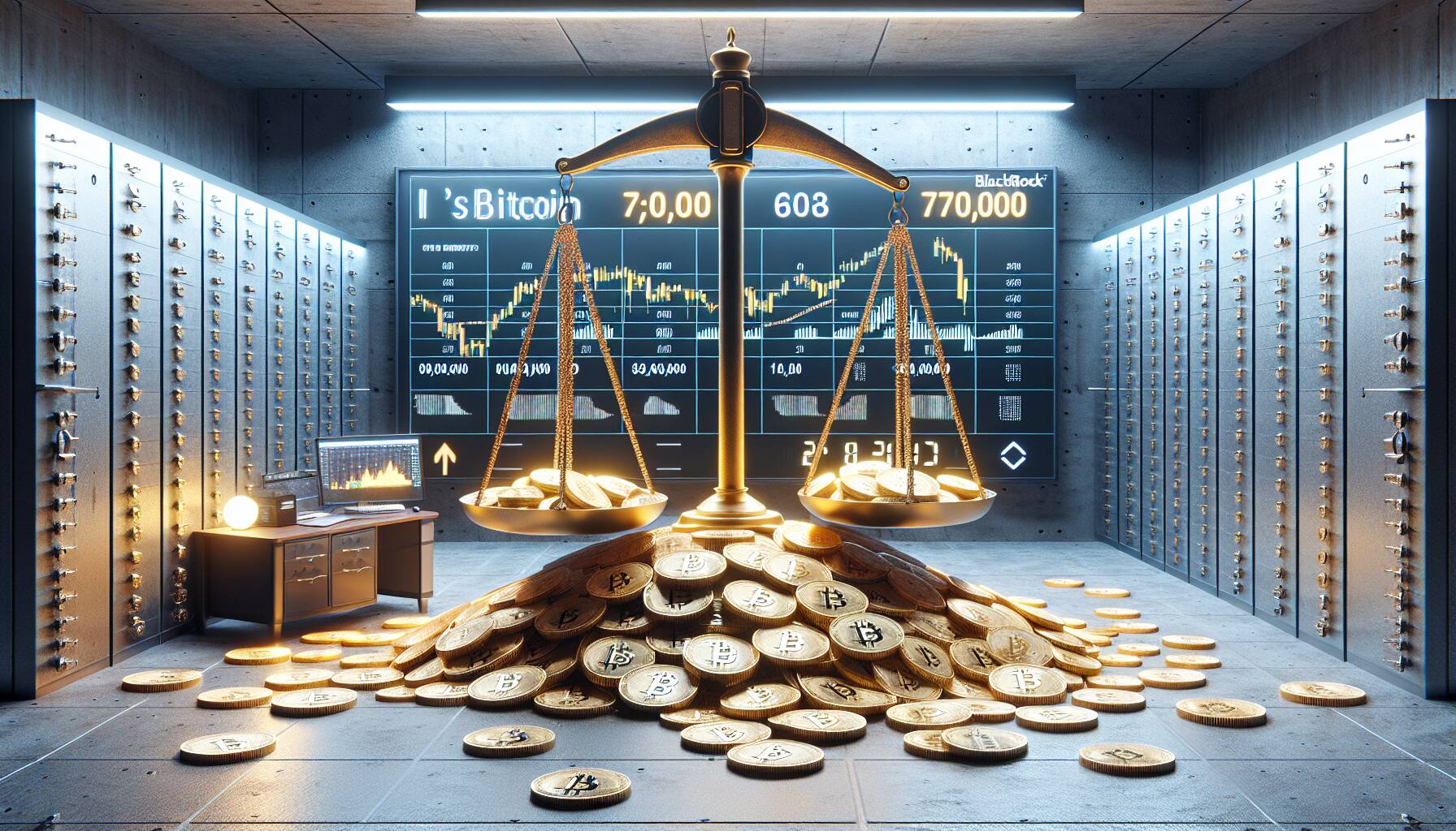 BlackRock's iShares Bitcoin Trust achieves 700,000 bitcoins in 18 months