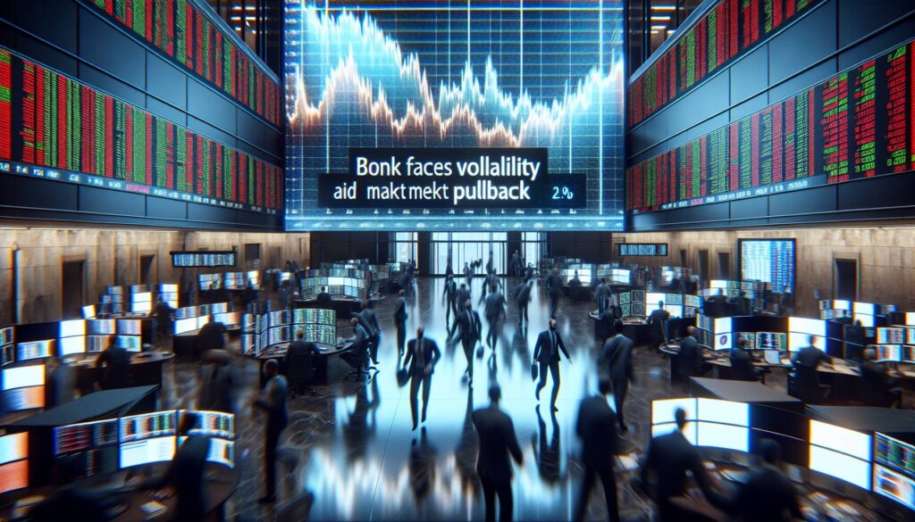 BONK faces volatility amid market pullback