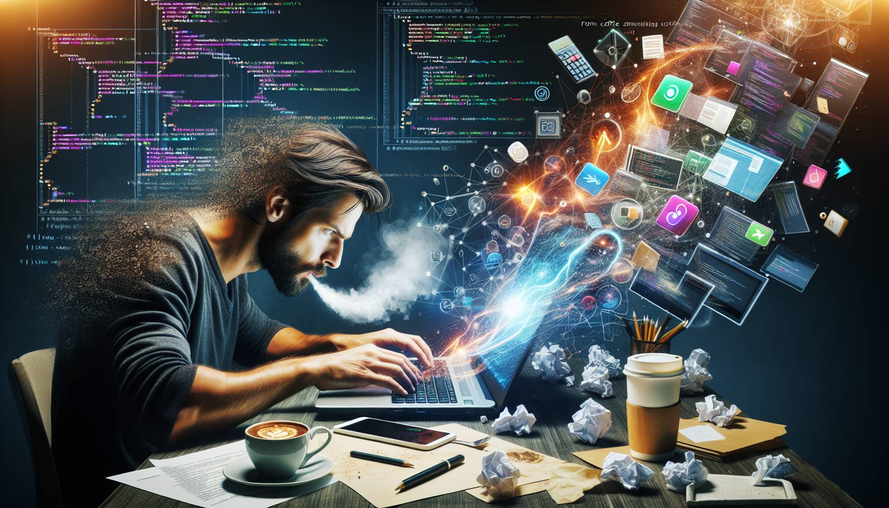 Caffeine transforms decentralized app development