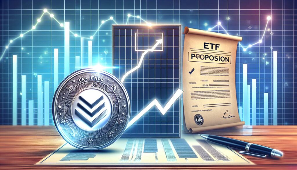 Cronos token surge amid ETF proposal