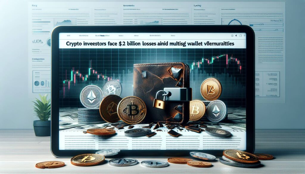 Crypto investors face $2 billion losses amid multisig wallet vulnerabilities