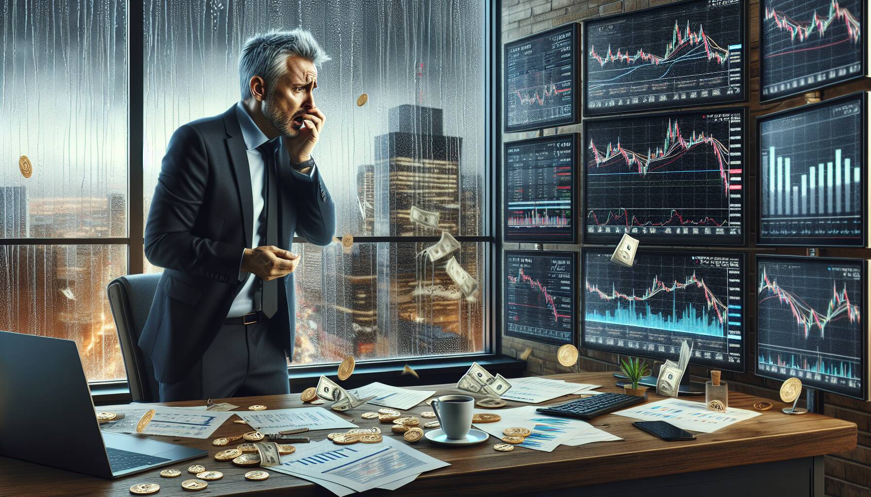 Crypto market downturn triggers massive liquidations