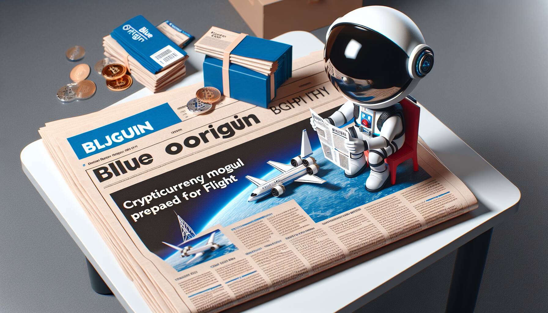 Crypto Mogul and Trump Ally Justin Sun Set for Blue Origin Flight - Bloomberg