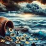 Cryptocurrency market faces major liquidations and volatility