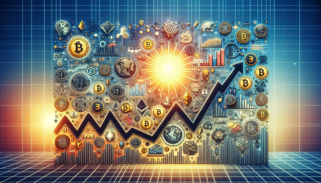 Cryptocurrency market trends show slight recovery