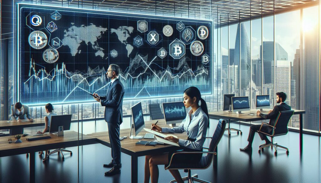 Cryptocurrency market update shows mixed performance