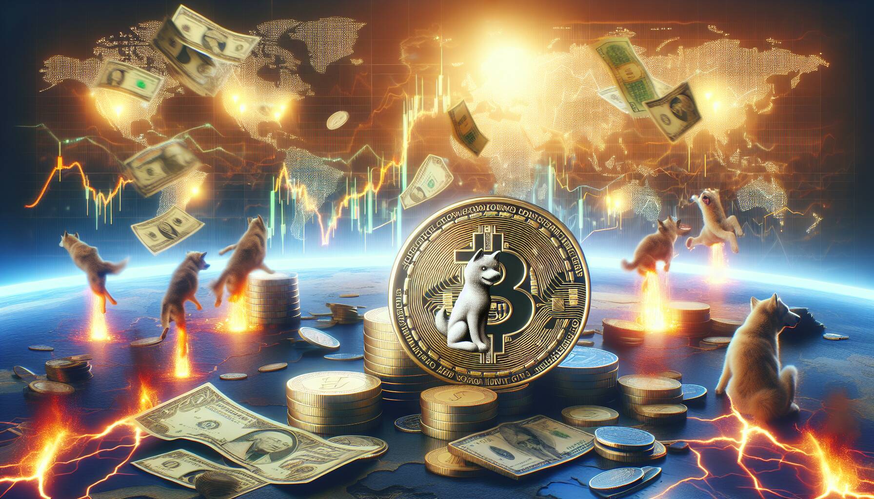Dogecoin rallies amidst global uncertainty