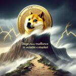 Dogecoin shows resilience in volatile market