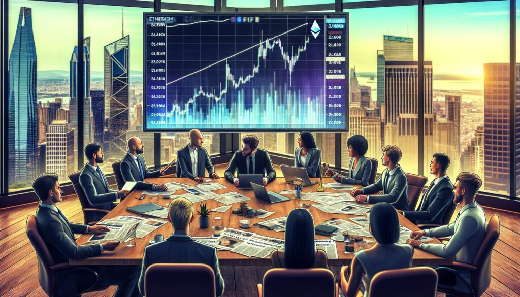 Ethereum's price surge and institutional interest grow