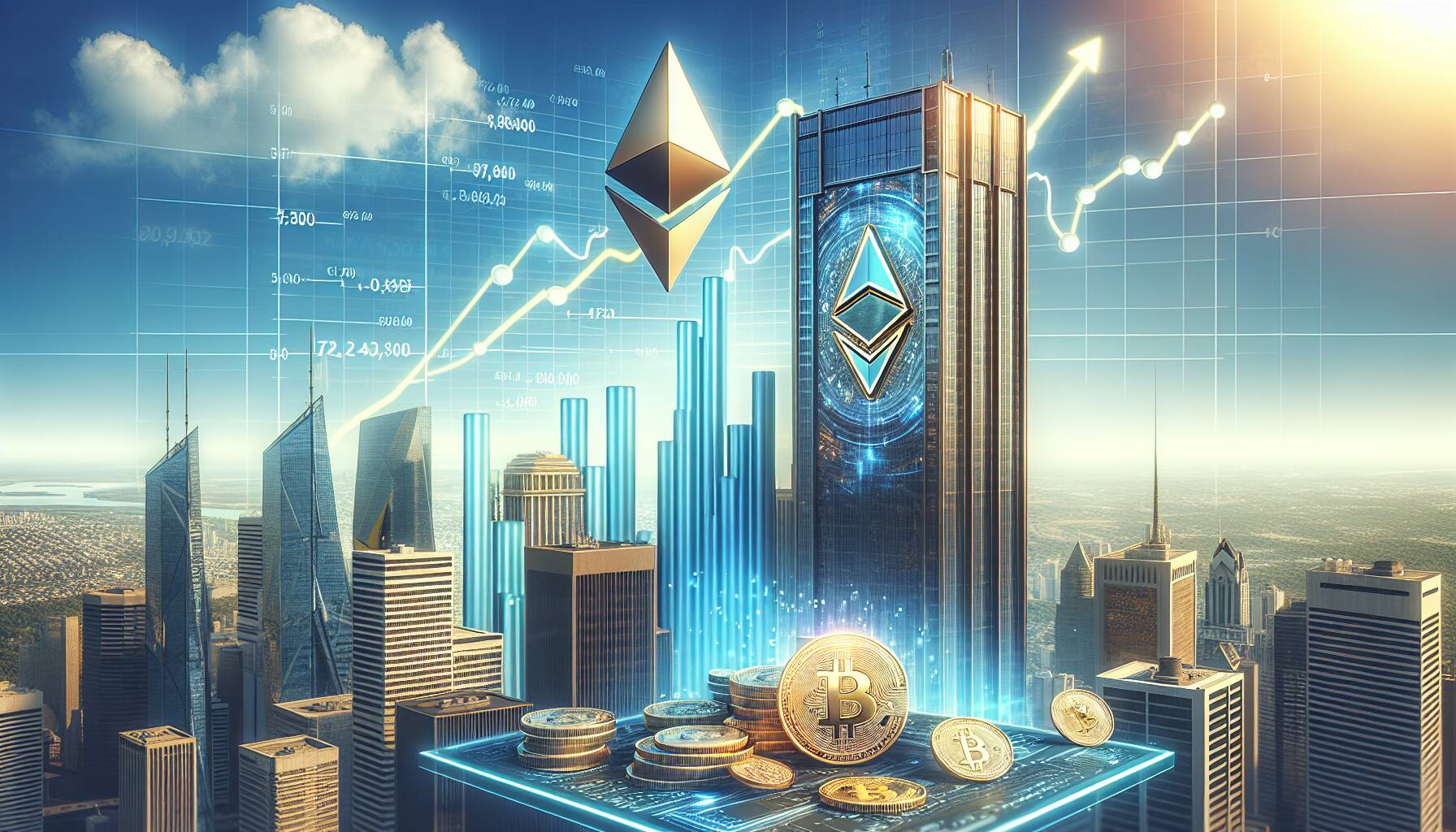 Ethereum's rise and the surge of its ETFs