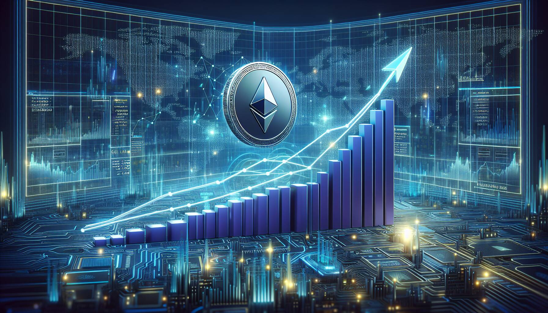 Ether's impressive rise and technological advancements in the crypto market