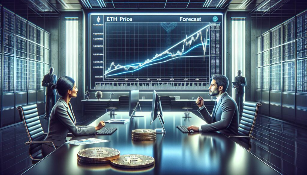 Ether's optimistic price forecast amidst rising institutional interest