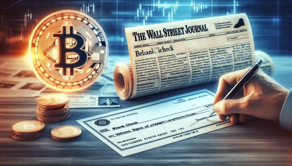 Exclusive: Blank-Check Company Nears Cryptocurrency Deal - The Wall Street Journal