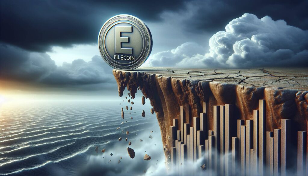 Filecoin faces volatility amid market decline
