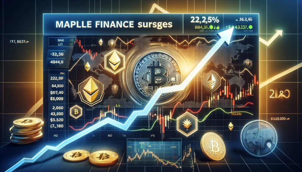 Maple Finance surges 23% amid crypto market volatility