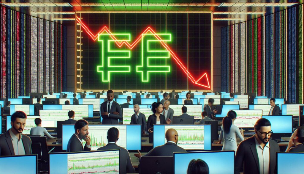 PEPE cryptocurrency experiences steep decline amidst high trading volume