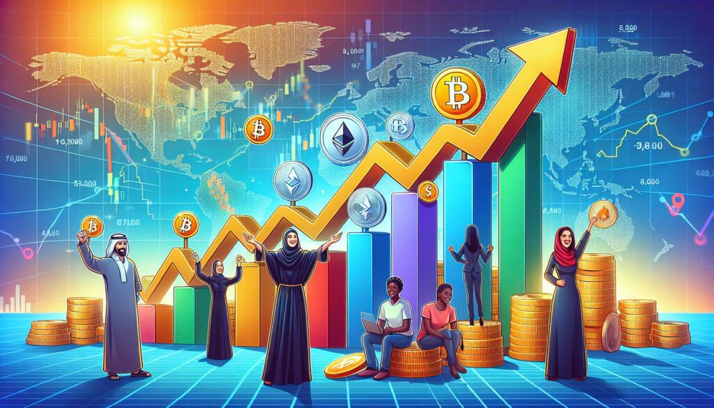 Positive momentum in cryptocurrency market